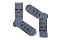 Socks Souvenir Business Grey SB004 Site 71,72,73,134
