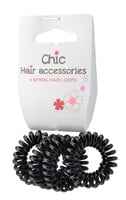 4 SPIRAL HAIR LOOPS HA008 4 SPIRAL HAIR LOOPS HA008