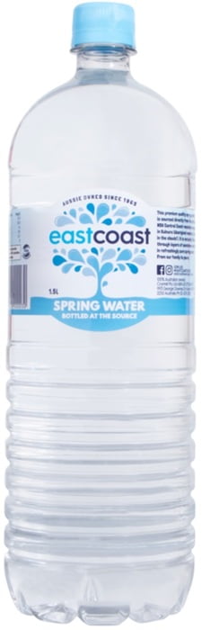 Eastcost Spring Water - 1.5ltr - 6/pk Eastcost Spring Water - 1.5ltr - 6/pk