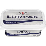Lurpak Slightly Salted Spreadable Butter 250g Tub 994518 (12 a box) Lurpak Slightly Salted Spreadable Butter 250g Tub 994518 (12 a box)